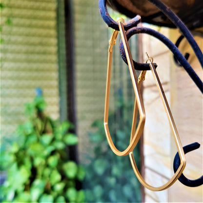 Golden Hoops Earrings antitarnish casuals Ear Rings Earrings party Trincket Jewellry Jewelry Jewellery