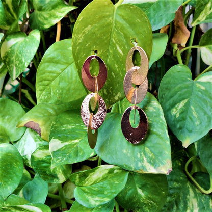 Loop in a Loop Earrings Gold Earrings antitarnish Ear Rings Earrings party Trincket Jewellry Jewelry Jewellery