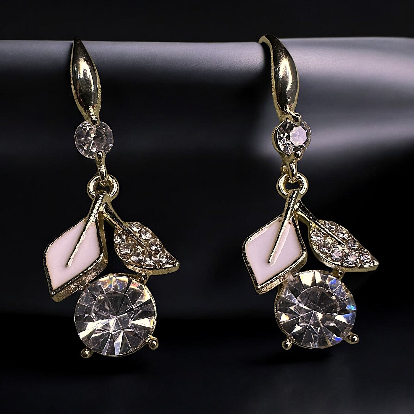 Twin Trouble Leaf Earrings Earrings casuals Ear Rings Earrings ethnic office party Trincket Jewellry Jewelry Jewellery