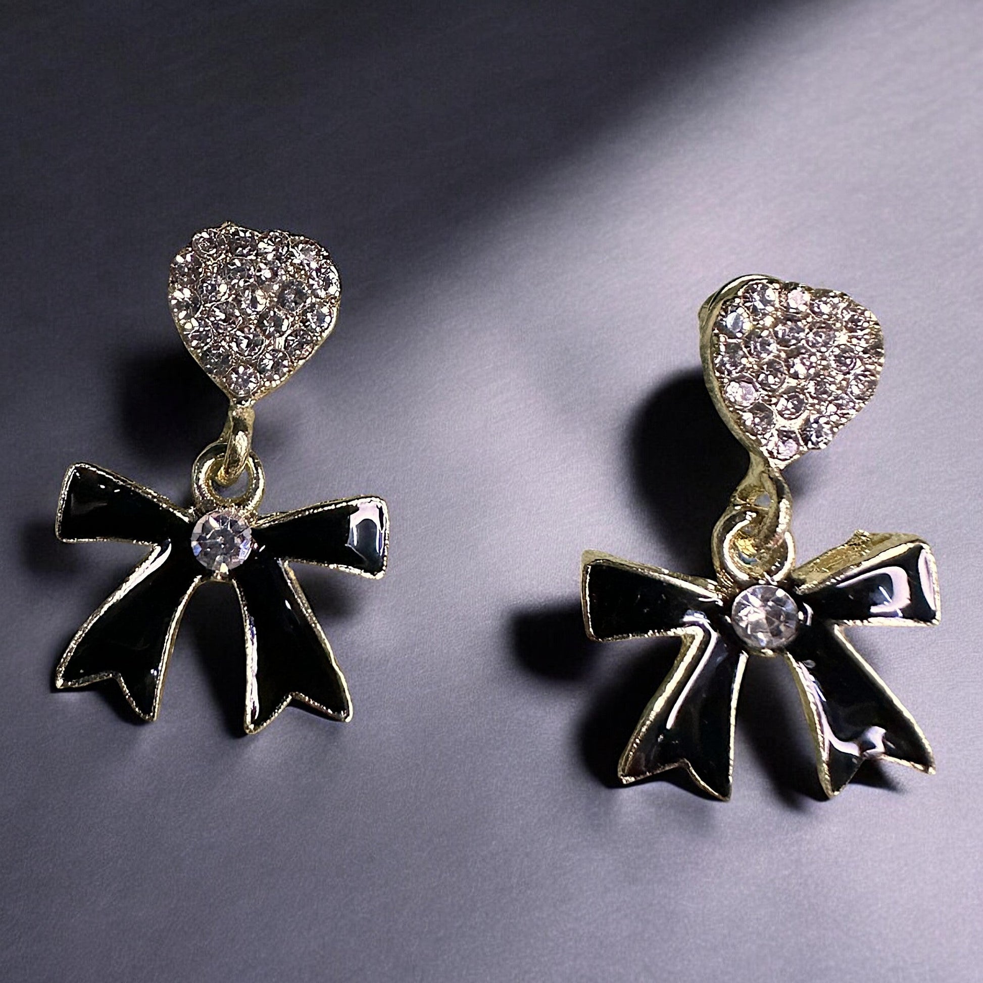 Sweetheart Bow Earrings Earrings casuals Ear Rings Earrings office party Trincket Jewellry Jewelry Jewellery