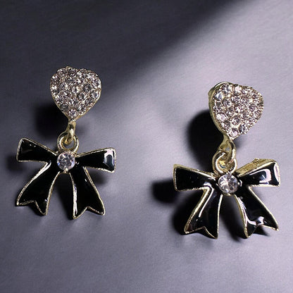 Sweetheart Bow Earrings Earrings casuals Ear Rings Earrings office party Trincket Jewellry Jewelry Jewellery