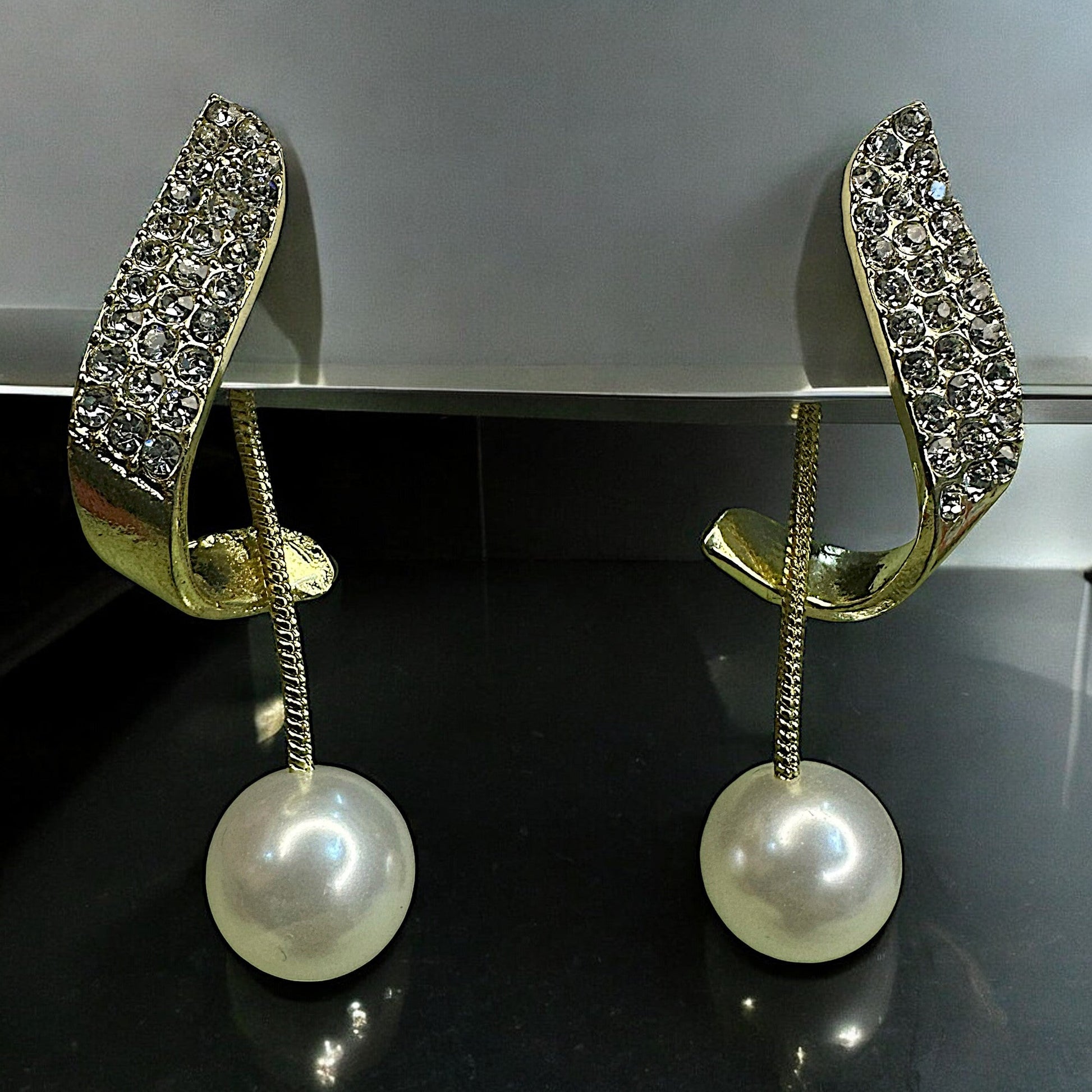 J's Stone Studded Earrings Earrings bead Ear Rings Earrings ethnic party Trincket Jewellry Jewelry Jewellery