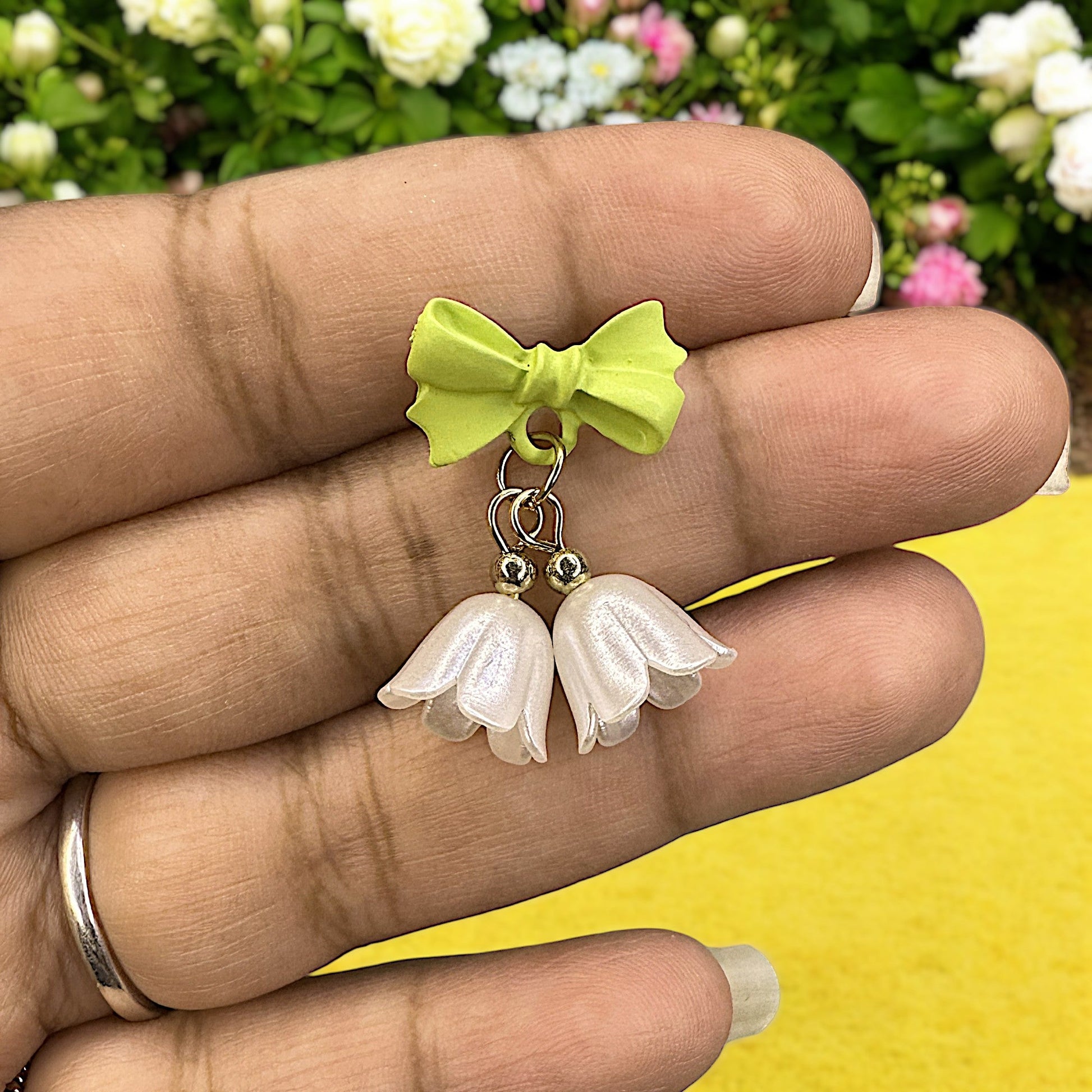 Knotty Tulip Earrings Earrings casuals Ear Rings Earrings office party Trincket Jewellry Jewelry Jewellery