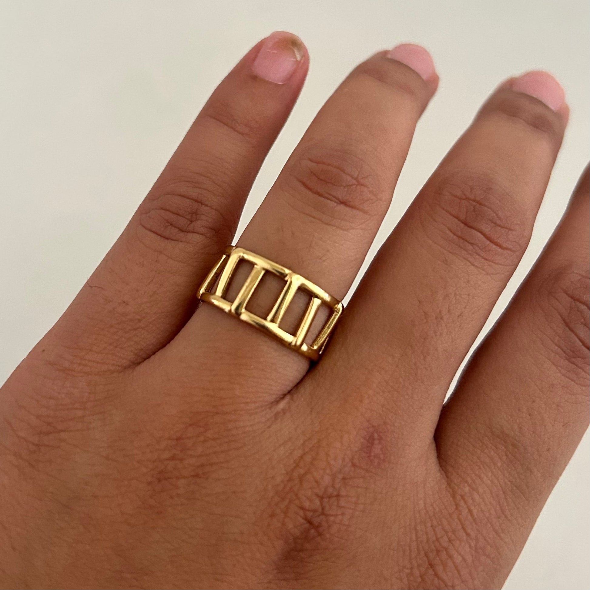 Ladder Band Ring