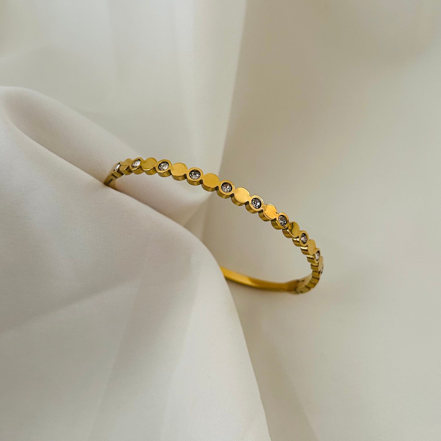 Orbit Stud Bangle Bracelet