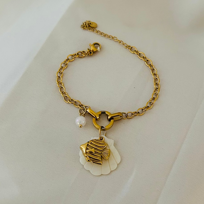 Fish Charm Bracelet