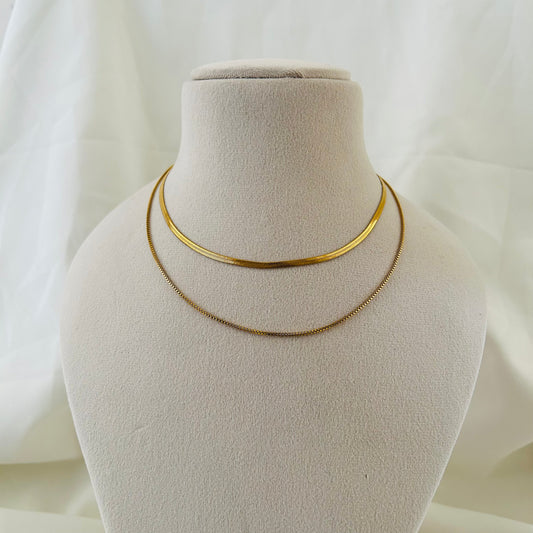 Luxe Harmony Layered Chain Necklace
