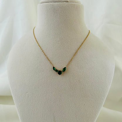 Olive Glow Necklace