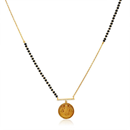 999 Silver Lakshmi Mangalsutra