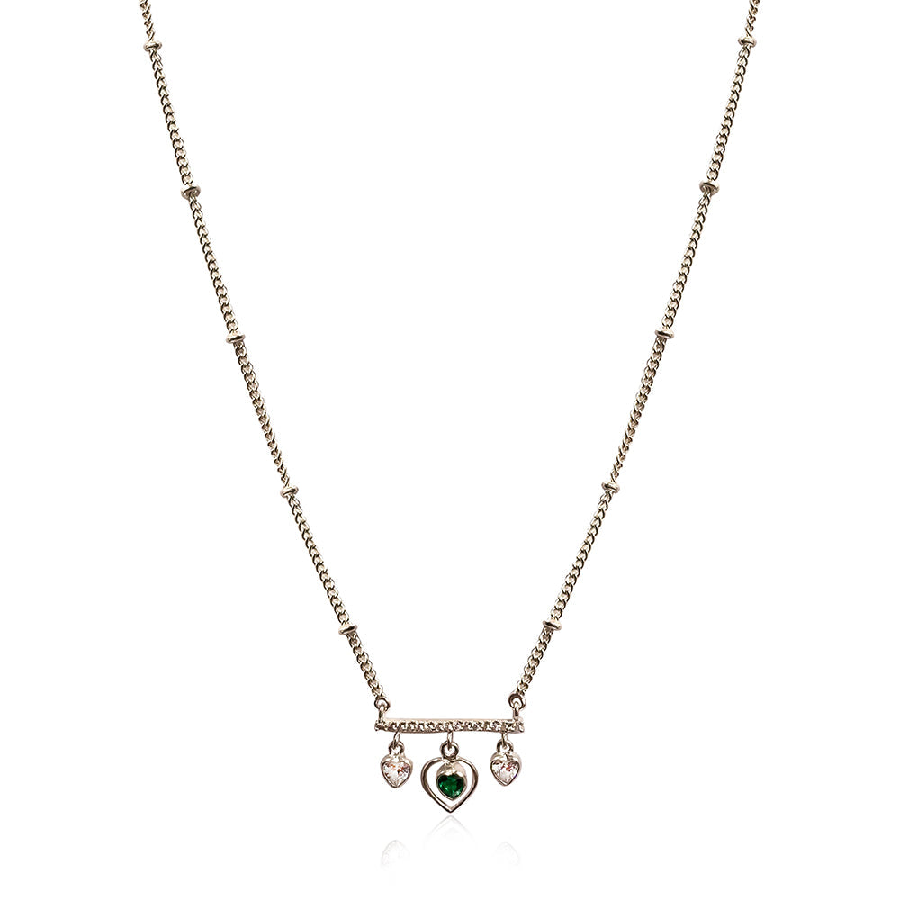 92.5 Sterling Silver Be Mine Mangalsutra Necklace