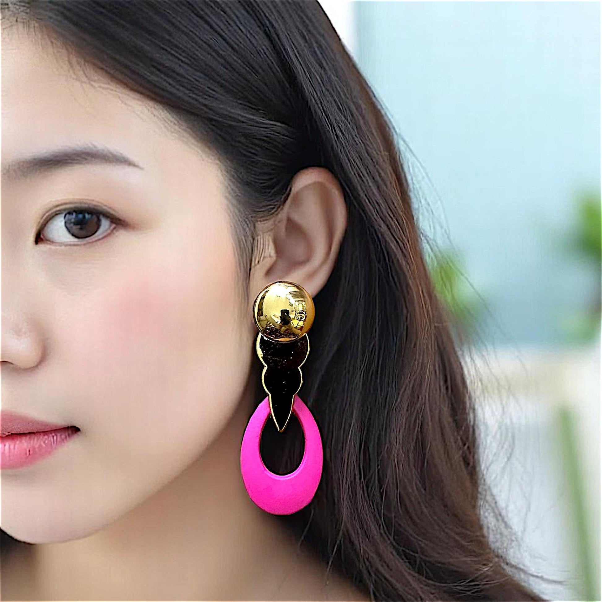 Matte Finish Drop Earrings Earrings Ear Rings Earrings party Trincket Jewellry Jewelry Jewellery
