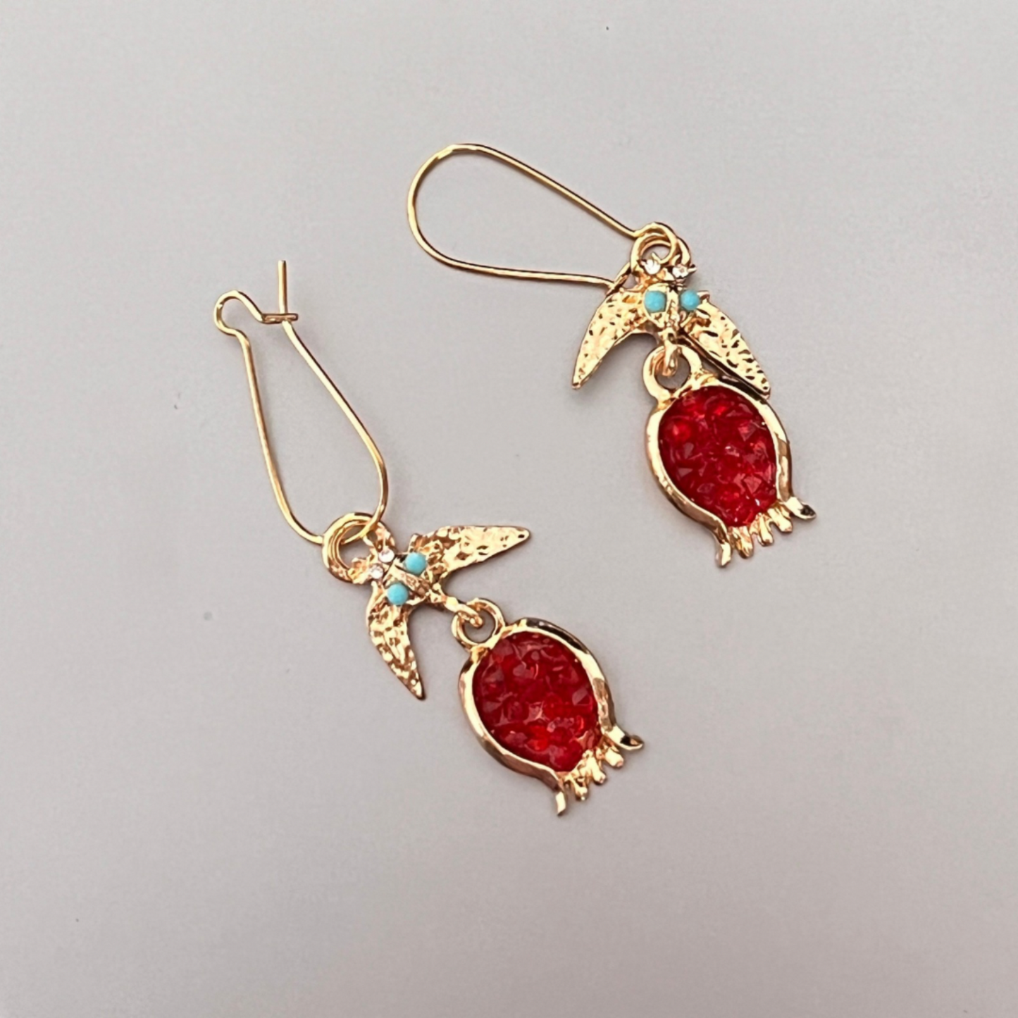 Pommelette Ruby Drop Earrings JLT11577