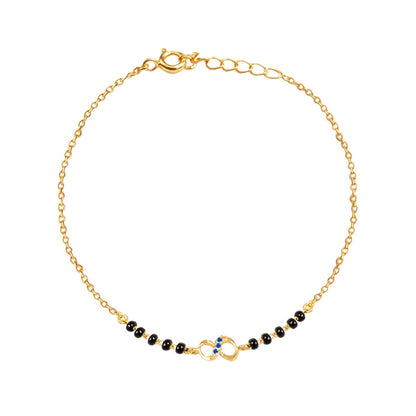 Silver Infinity Mangalsutra Bracelet