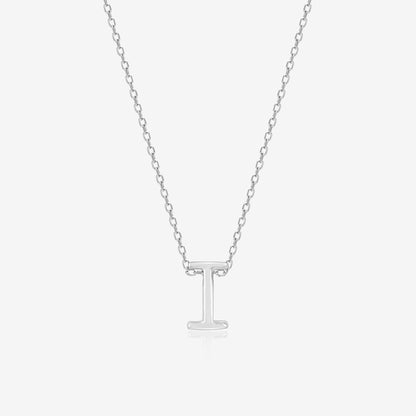 Infinite I Initial Necklace