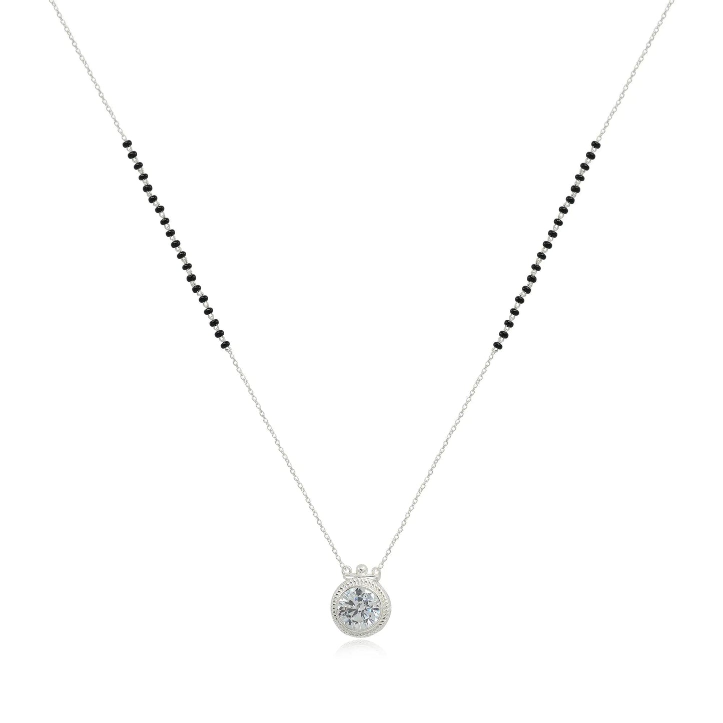 Infinite Love Pot Silver 92.5 Mangalsutra
