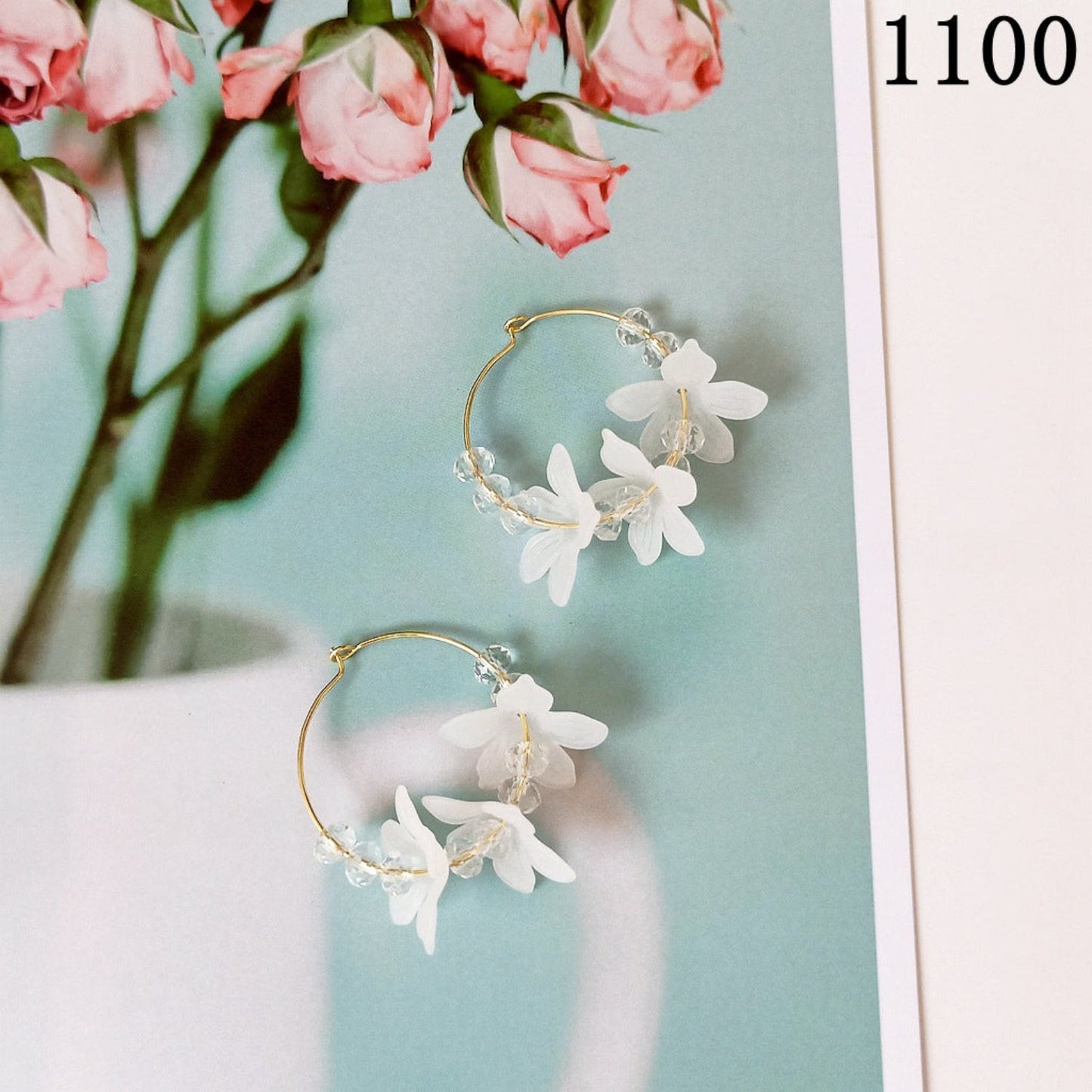 just-lil-things-pin-earrings-white-jlt10077 - justlilthings