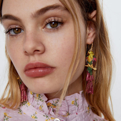 Tropical Parrot drop Earrings JLT12521