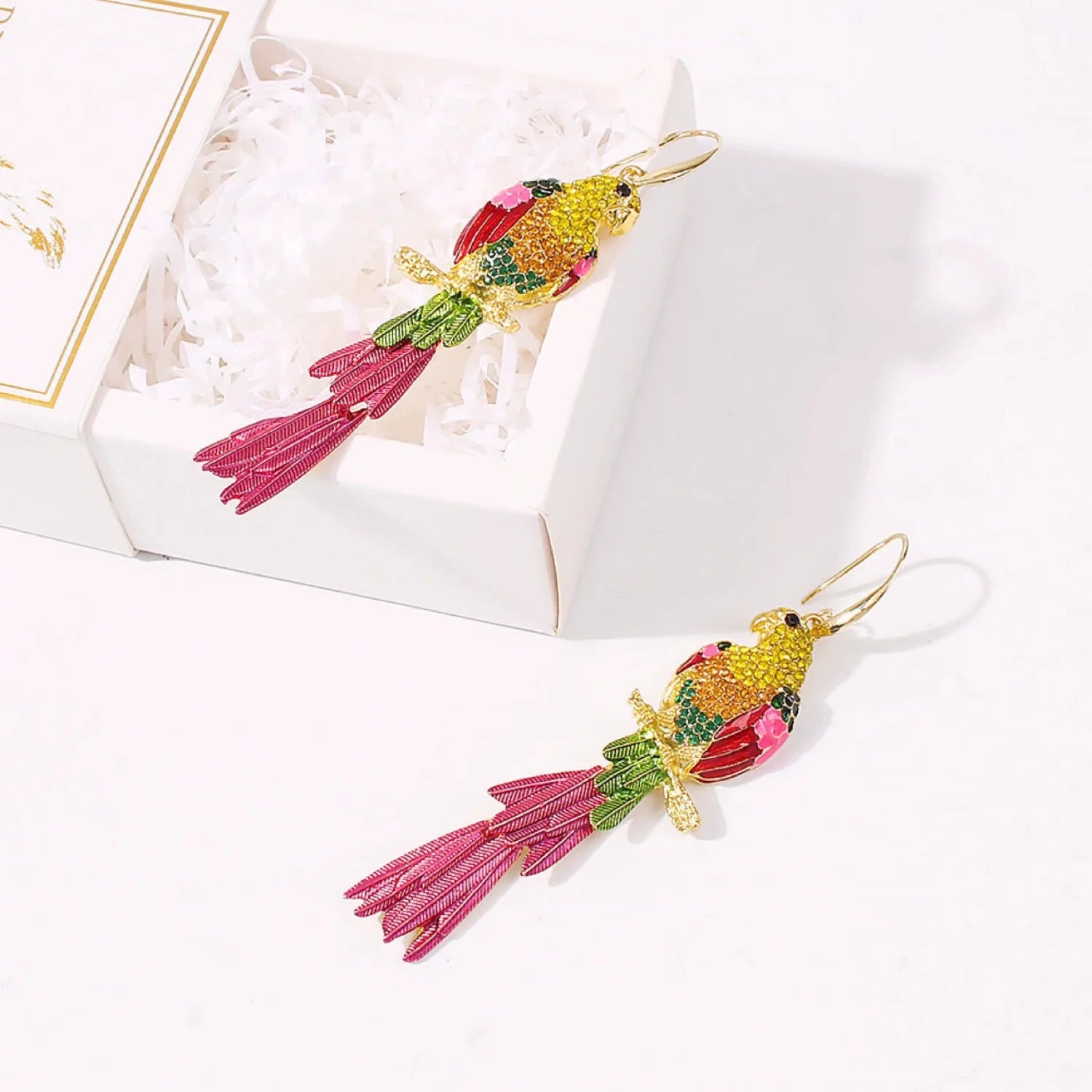 Tropical Parrot drop Earrings JLT12521