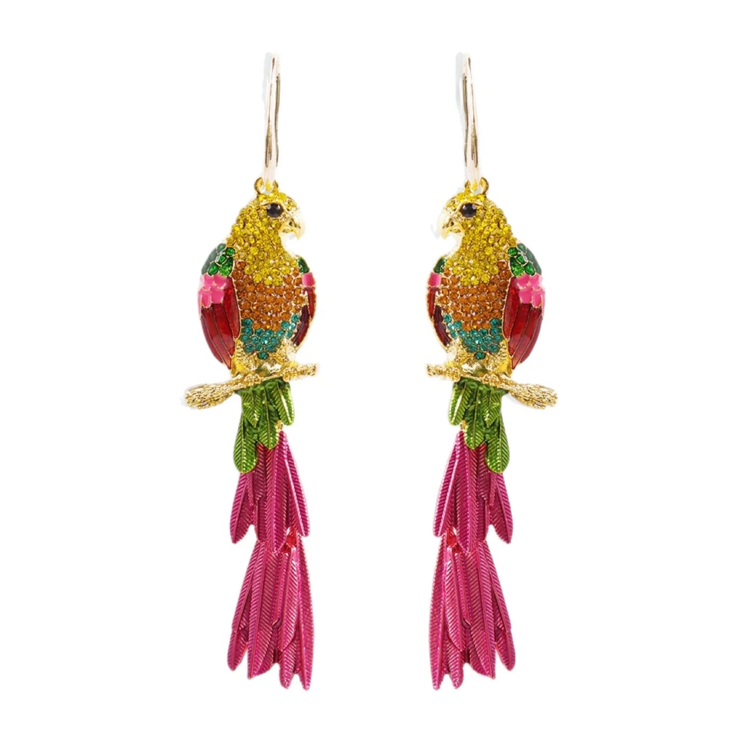 Tropical Parrot drop Earrings JLT12521
