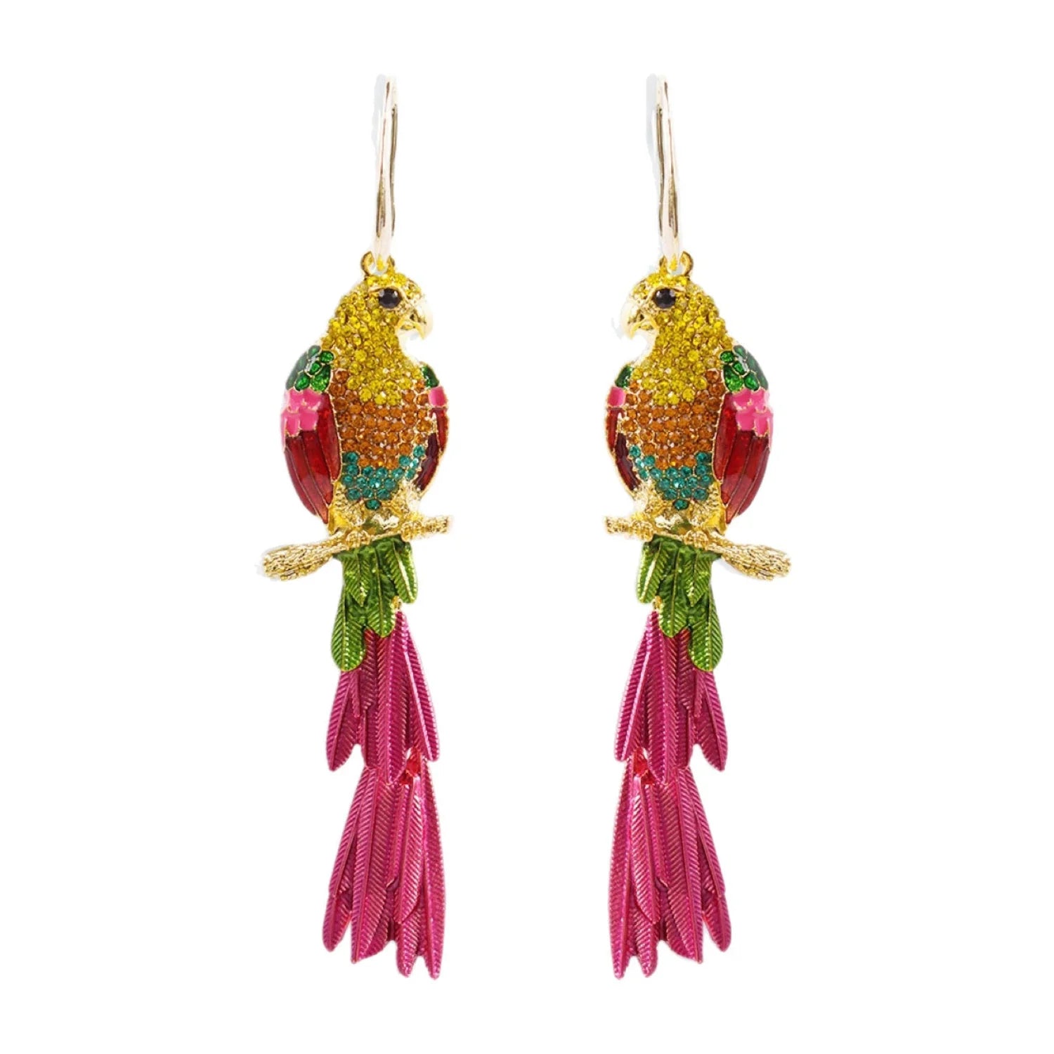 Tropical Parrot drop Earrings JLT12521