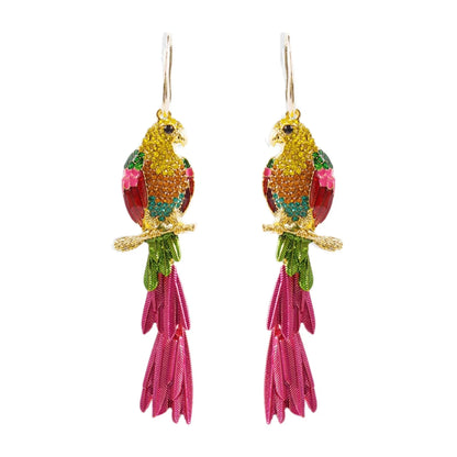 Tropical Parrot drop Earrings JLT12521