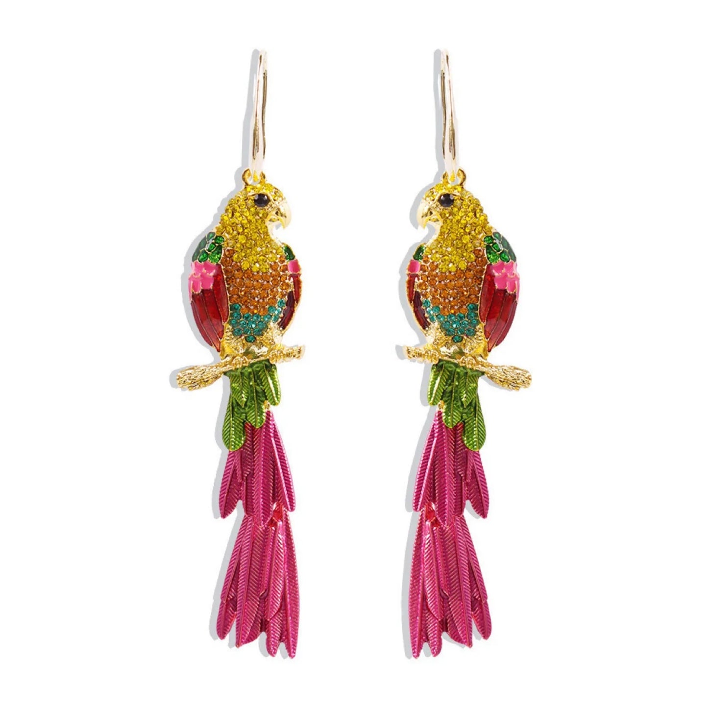 Tropical Parrot drop Earrings JLT12521
