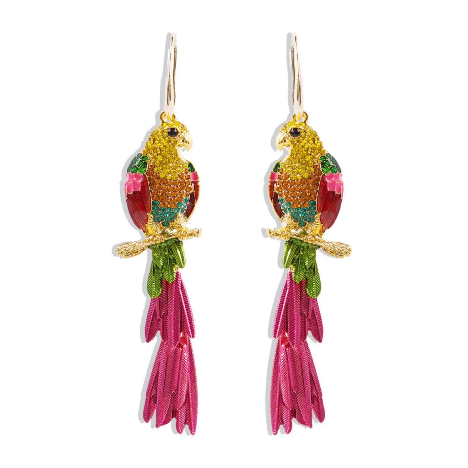 Tropical Parrot drop Earrings JLT12521