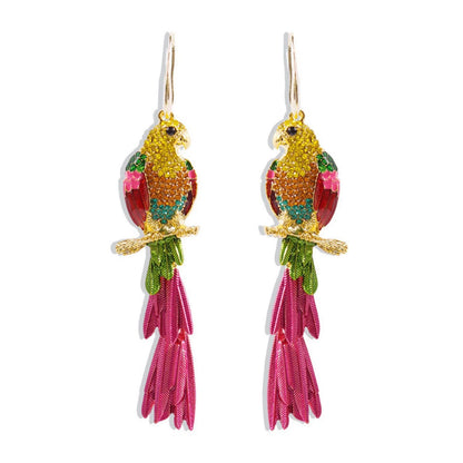 Tropical Parrot drop Earrings JLT12521