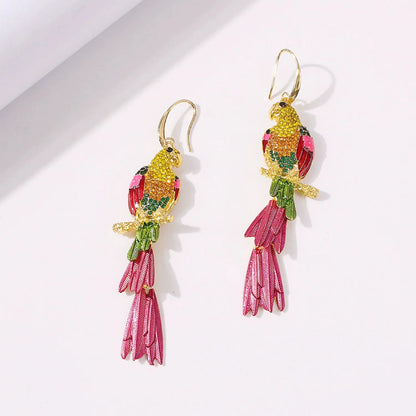 Tropical Parrot drop Earrings JLT12521
