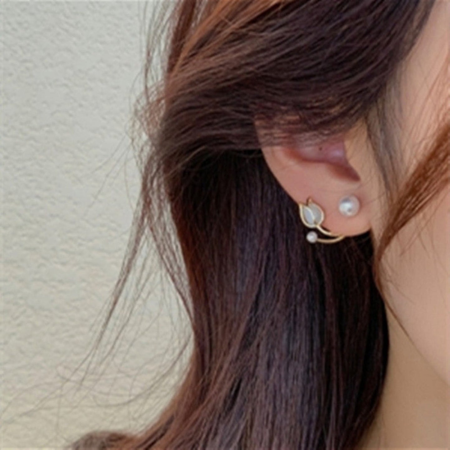 Pearl Bud Pin Earrings JLT12589