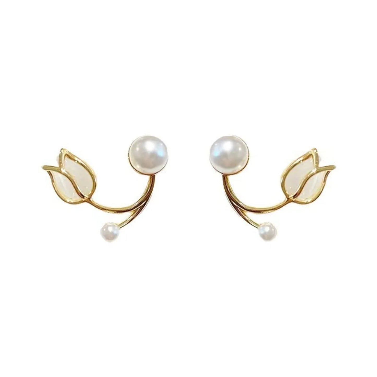 Pearl Bud Pin Earrings JLT12589