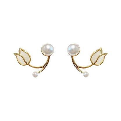 Pearl Bud Pin Earrings JLT12589