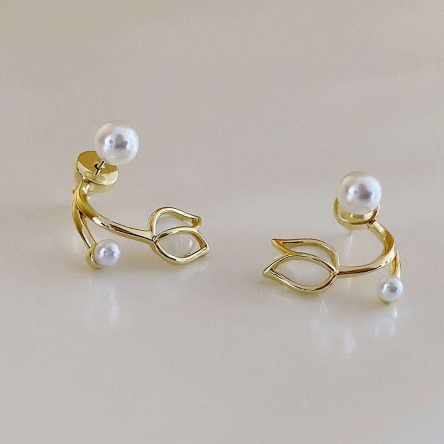 Pearl Bud Pin Earrings JLT12589