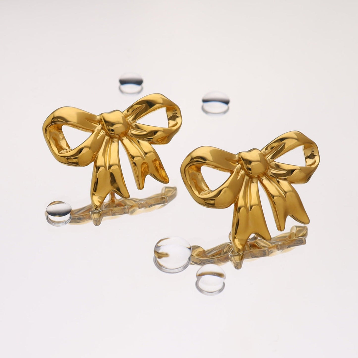 Classy Bow Pin Earrings JLT12651