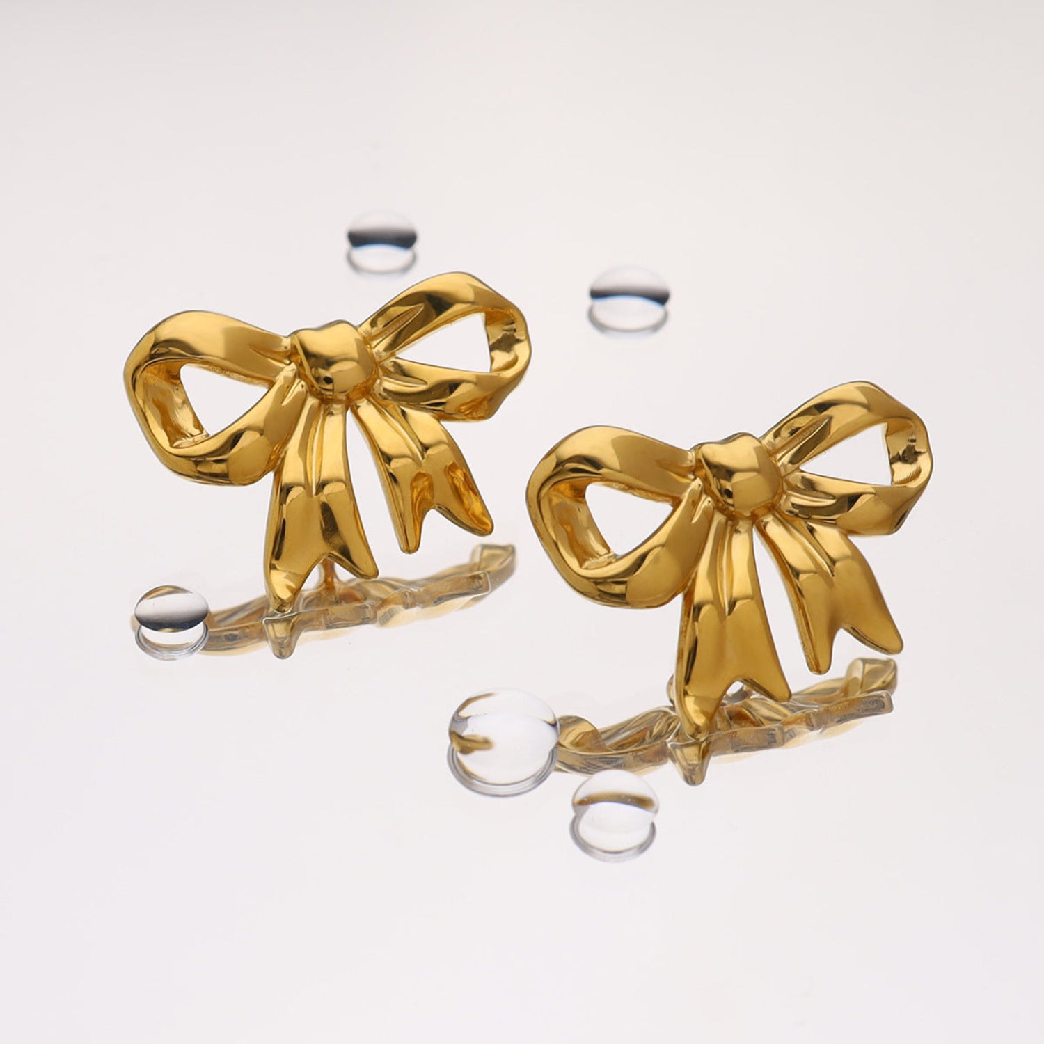 Classy Bow Pin Earrings JLT12651