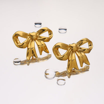 Classy Bow Pin Earrings JLT12651