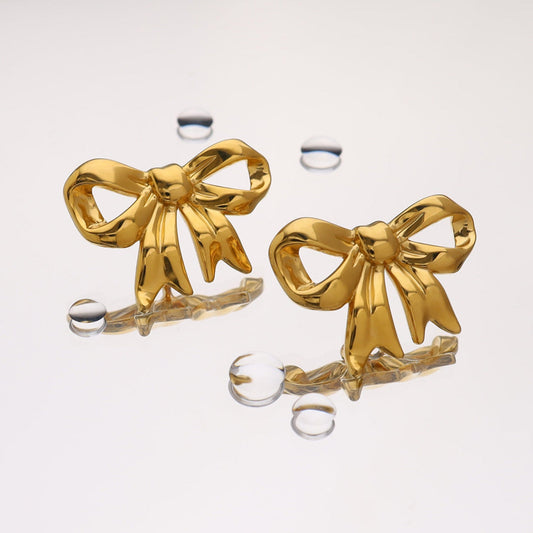 Classy Bow Pin Earrings JLT12651