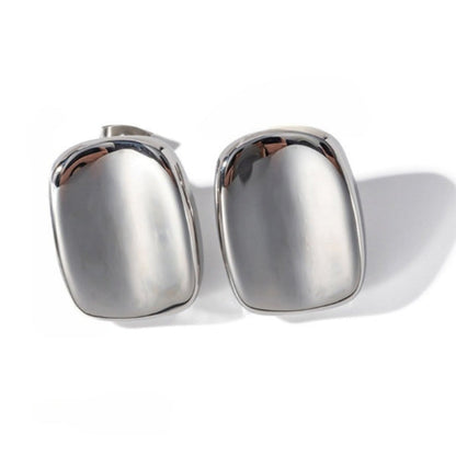 Chunky Silver Stud Earrings  JLT12740