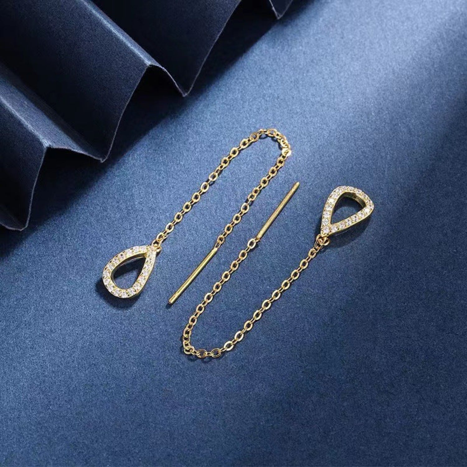 Needle Tassel Drop Earrings JLT12848