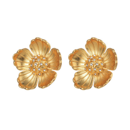 Golden Blossom Stud Earrings JLT13072