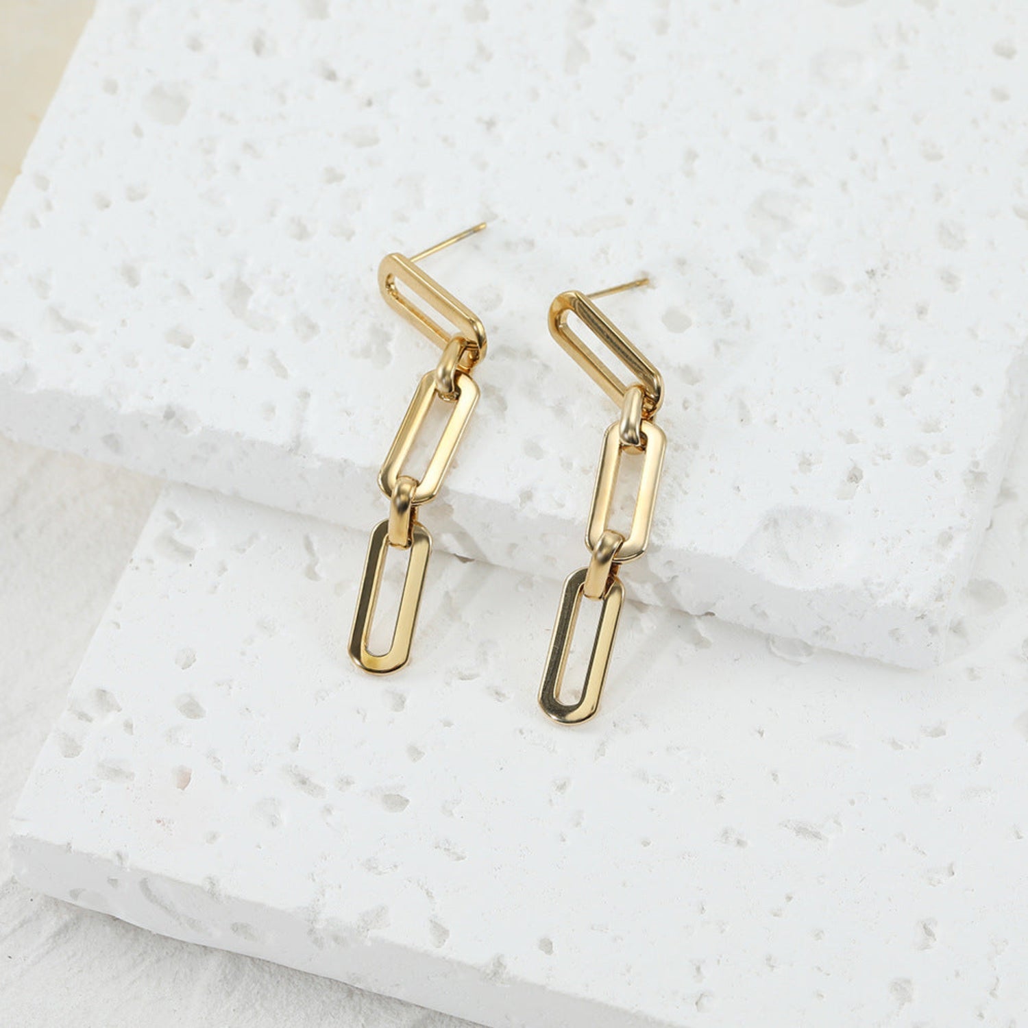 Link drop Earrings JLT13073