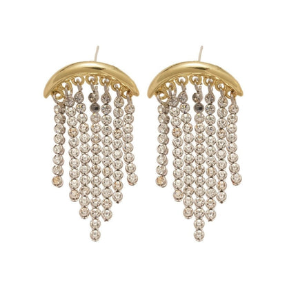 Dazzling Crystal Fringe Drop Earrings JLT13716