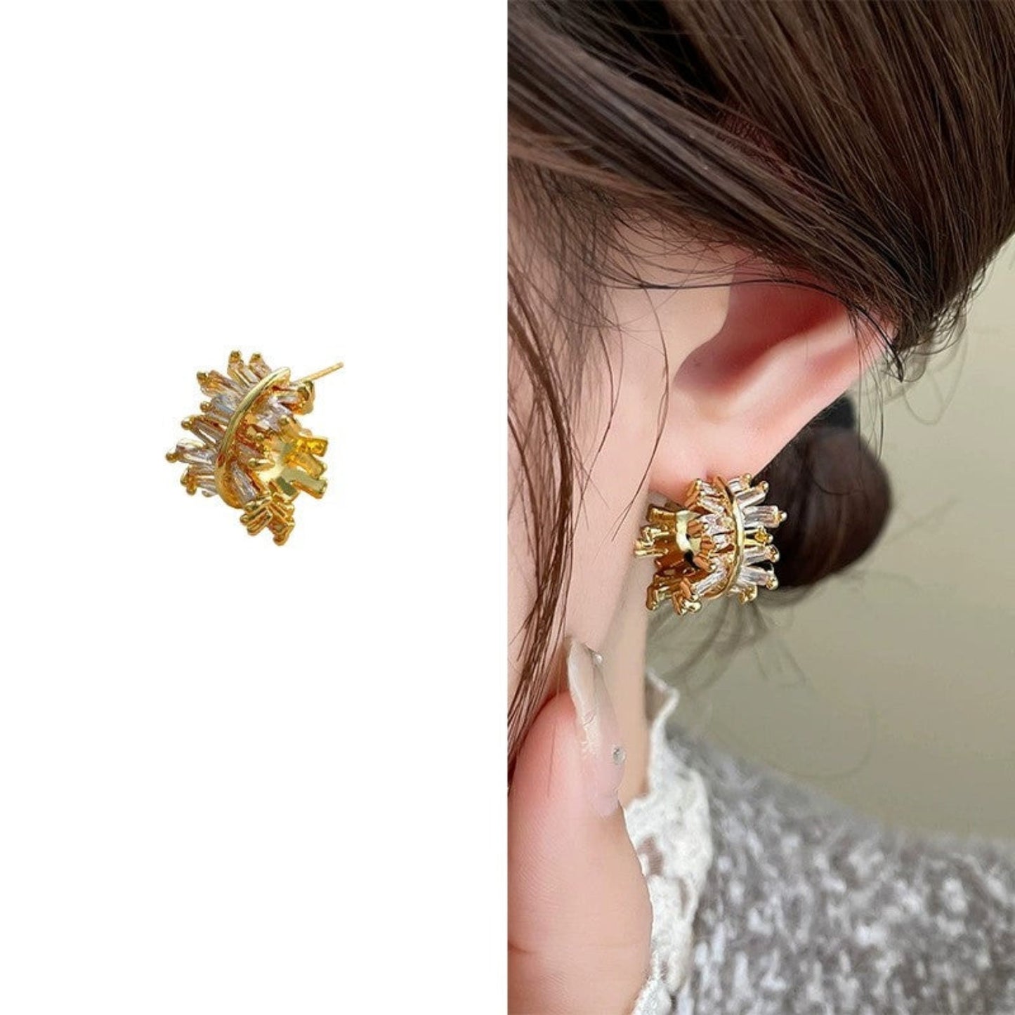 Ornate Silver Pearl Jhumka Earrings JLT13732