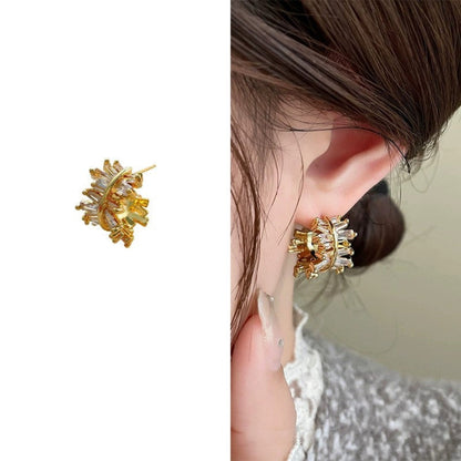 Ornate Silver Pearl Jhumka Earrings JLT13732