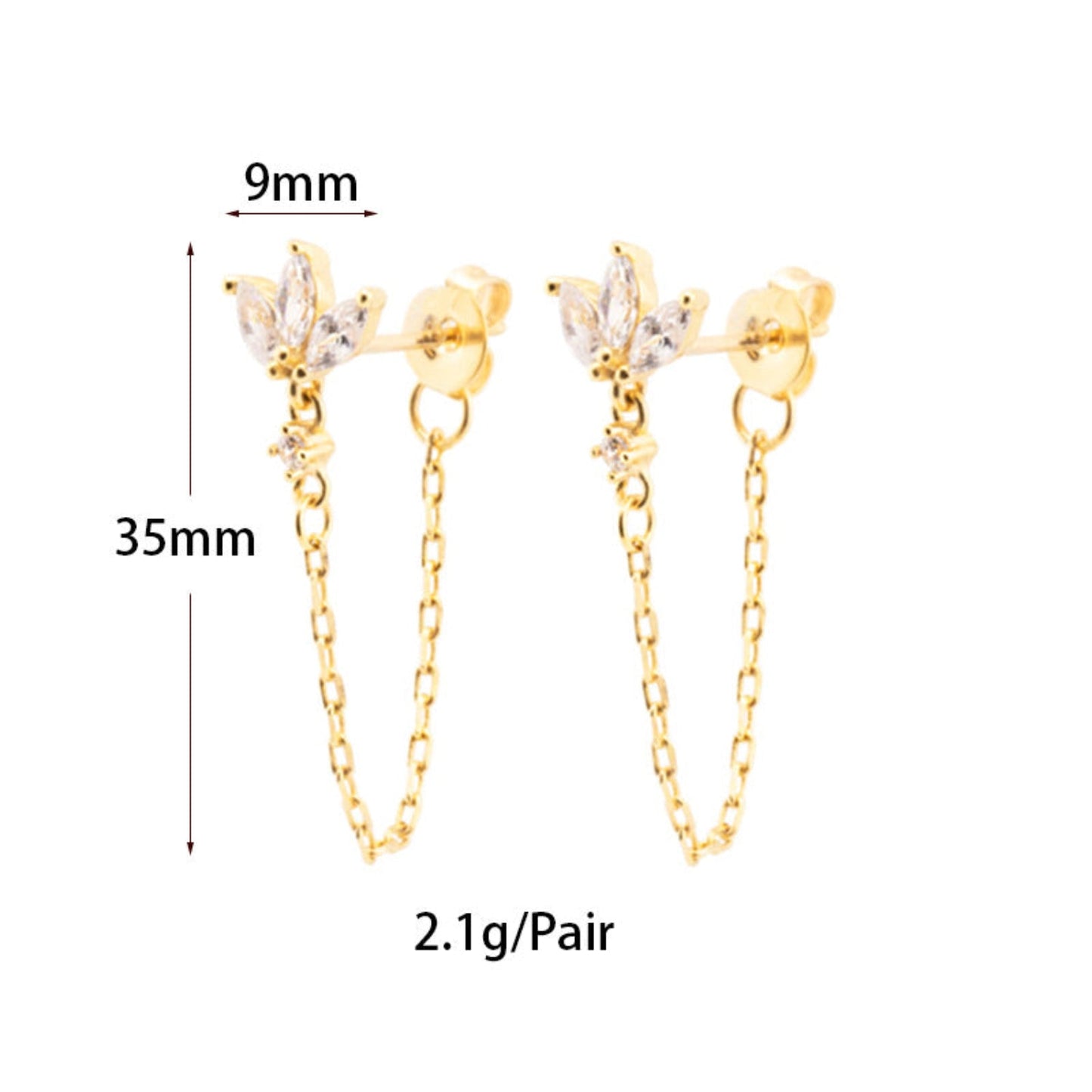 Gold Textured Curved Earrings JLT13808