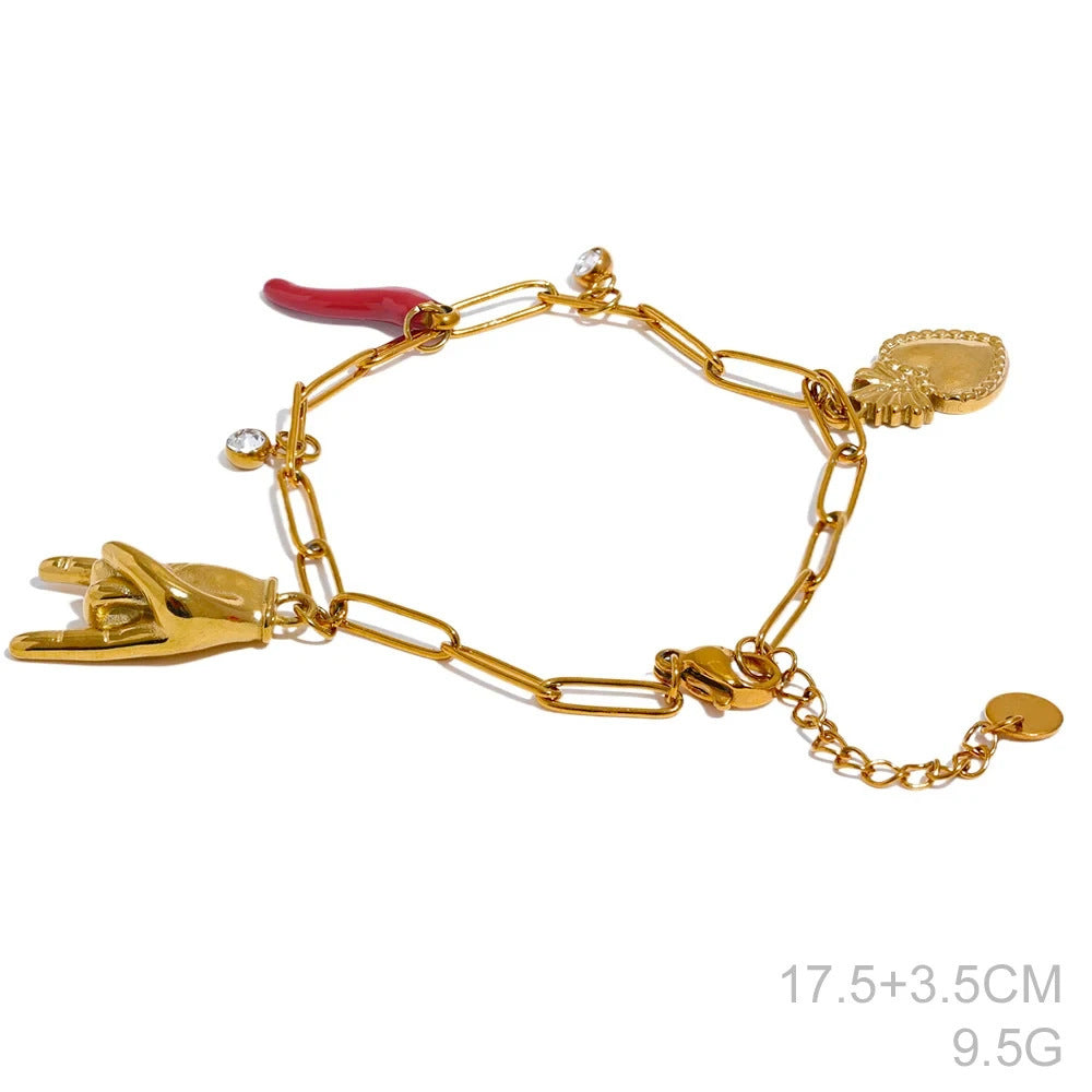 Olivia mirchi charms bracelet JLTB0758