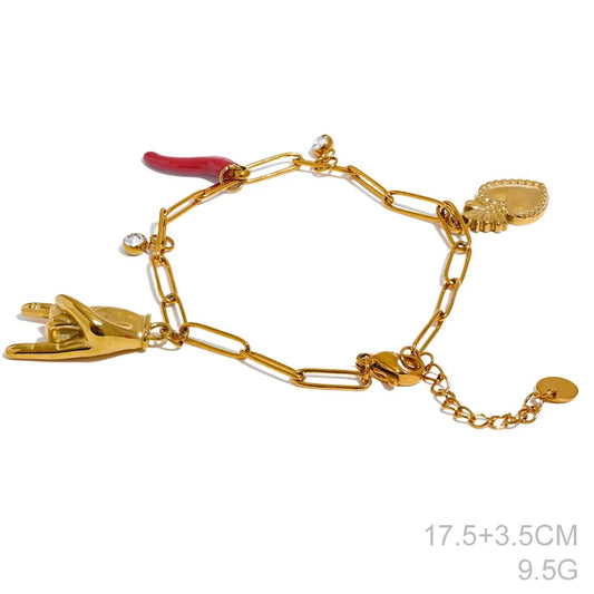 Olivia mirchi charms bracelet JLTB0758