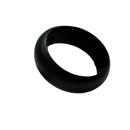 Just lil Things Matte Black Oversized Bangle – Bold Dome Design JLTB0885