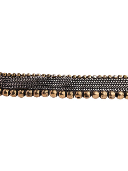 Priyaasi Oxidized Metallic Chocker