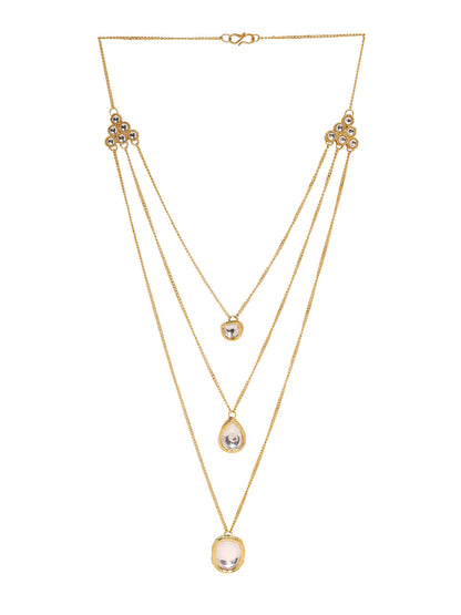 Priyaasi A Three-Layered Kundan Cascade Chain